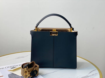 FI Top Quality X-Lite Tote MeTop Qualityum Navy Blue Bag For Woman 30cm/12in