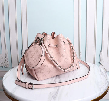 Top Quality Bella Bucket Bag Mahina Magnolia Pink For Women, WomenÂs Handbags, Shoulder And Crossbody Bags 7.5in/22cm Top Quality M57068