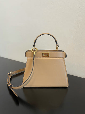Top QualityTop Quality Peekaboo ISeeU Petite Nude Small Bag For Woman 20cm/8in