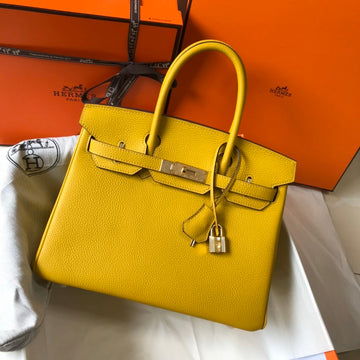 Top Quality Birkin Lime Epsom With Gold Toned Hardware Bag For Women, Handbags, Shoulder Bags 30cm/12in