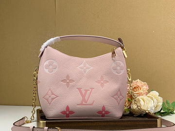 Top Quality MarsTop Qualityallow Hobo Bag Monogram Empreinte Pink For Women,  Shoulder And Crossbody Bags 9.4in/24cm Top Quality M45697