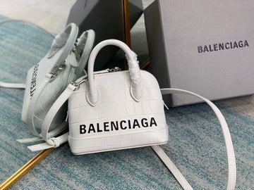 Top Quality Ville Mini Handbag In White, For Women,  Bags 4.7in/12cm