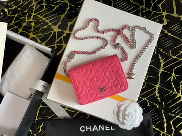 CHLWoc Camellia PiNike Bag For Women 12cm/4.5in
