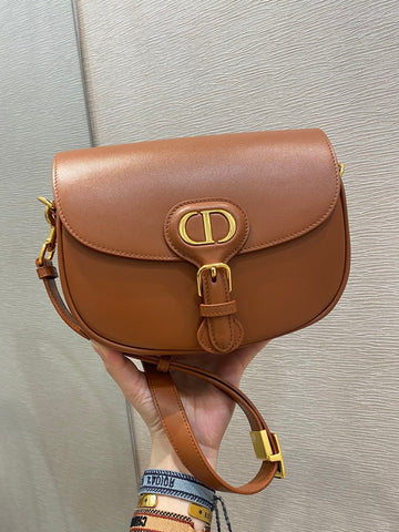 Top Quality Brown MeTop Qualityum Bobby Bag For Women 22cm/9in
