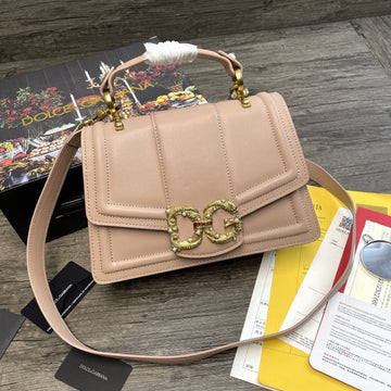 Top Quality Top Quality Girls Bag In Quilted Nappa Beige For Women 10.6in/27cm Top Quality