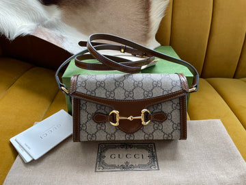 gg Children’s Horsebit 1955 Mini Bag Beige For Women, Women’s Bags 7in/18cm ggâ â699296 92TCG 8563