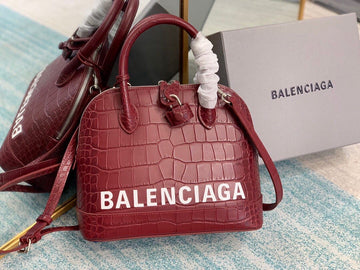 Top Quality Ville XXS Handbag In Dark Red, For Women,  Bags 8.6in/22cm
