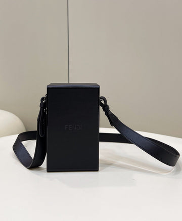 Top QualityTop Quality Vertical Box Black RM 6,400 Bag For Woman 17cm/6.5in 7VA519AFB3F1Z35