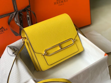 Top Quality Mini Evercolor Sac Roulis 19 Lime For Women, Handbags, Shoulder Bags 7.5in/19cm