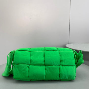 Top Quality Padded Tech Cassette Bag For Women 11.8in/30cm In Green 628951VBO813724