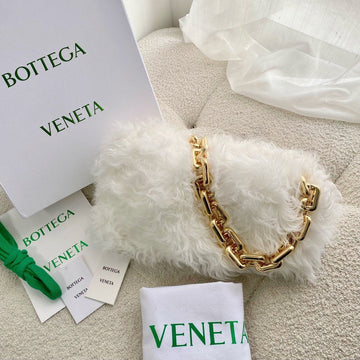 Top Quality Chain Pouch White, For Women, Bags 12.2in/31cm