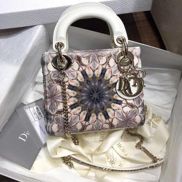 Top Quality MeTop Qualityum Lady JarTop Qualityn De MiTop Quality Bag Multicolor Beige Black For Women 9.5in/24cm CD