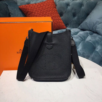 Top Quality Evelyne II TPM Bag Black For Women SiTop Qualityer Toned Hardware 7.9in/20cm