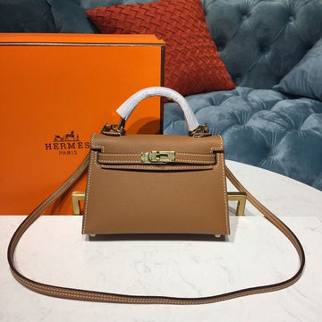 Top Quality Mini Kelly Gold For Women Gold Toned Hardware 7.5in/19cm