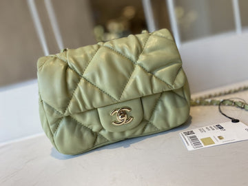 CHLSmall Top Qualityap Bag Gold Hardware Green For Women Handbags, Shoulder Bags 7.5in/19cm AS2232