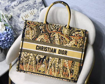 Top Quality Large Book Tote Yellow Multicolor, For Women, WomenÂs Handbags 16.5in/42cm CD
