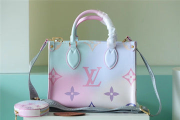 Top Quality Onthego PM Tote Bag In Monogram Canvas Sunrise Pastel For Women 25cm Top Quality M59856