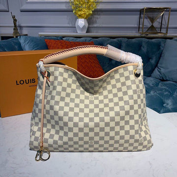 Top Quality Artsy MM Damier Azur Canvas For Women, WomenÂs Handbags 16.1in/41cm Top Quality N40253