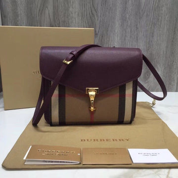 Top Quality Small  Check And Crossbody Bag Brown For Women, Bags 9in/24cm