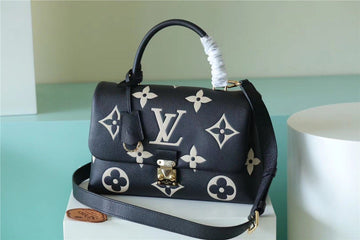 Top Quality Madeleine MM Monogram Empreinte Black / Beige For Women,  Shoulder and Crossbody Bags 11.8in/30cm Top QualityÂ 