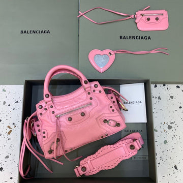 Top Quality Neo Cagole XS Handbag In Pink, For Women,  Bags 10.2in/26cm 700940210B05812