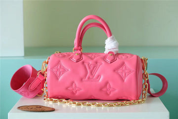 Top Quality Papillon BB Bag Classic Monogram For Women 20cm Dragon Fruit Pink Top Quality M59826