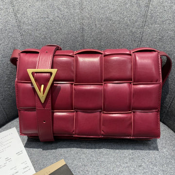 Top Quality Padded Cassette Bag For Women 10.2in/26cm In Dark Red 591970VCQR16358