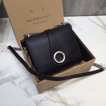 Top Quality Grommet Detail Crossbody Bag Black For Women, Bags 7.1in/20cm