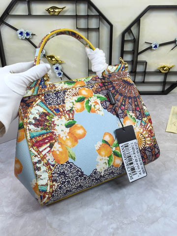 Top Quality 90s Sicily Bag With Logo Print Multicolor For Women 10.2in/26cm Top Quality