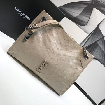 YSSL Niki Medium Shopping Bag Beige For Women 12in/32cm YSLÂ 