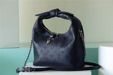 Top Quality Why Knot MM Mahina Black For Women,  Shoulder And Crossbody Bags 13.4in/34cm Top Quality M20788