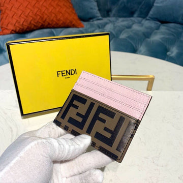 Top QualityTop Quality Card Holder Light Pink For Women, Women’s Wallet 3.9in/10cm FF 8M0269
