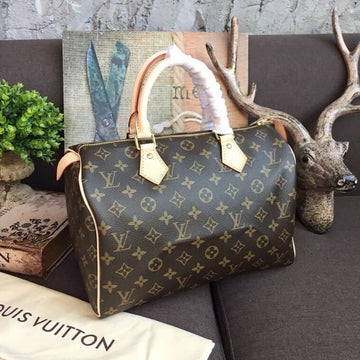Top Quality Speedy 30 Monogram Canvas For Women, WomenÂs Handbags 11.8in/30cm Top Quality M41108