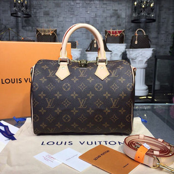 Top Quality Speedy 25 Monogram Canvas For Women, WomenÂs Handbags 9.8in/25cm Top Quality M41109