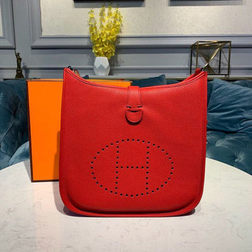 Top Quality Evelyne III 29 Bag Red With SiTop Qualityer-Toned Hardware For Women, Shoulder And Crossbody Bags 11.4in/29cm