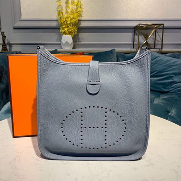 Top Quality Evelyne III GM Bag Blue Light For Women 11.8in/30cm