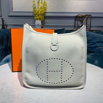 Top Quality Evelyne III GM Bag White For Women 11.8in/30cm