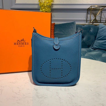Top Quality Mini Evelyne Middle Blue For Women 7.8in/20cm