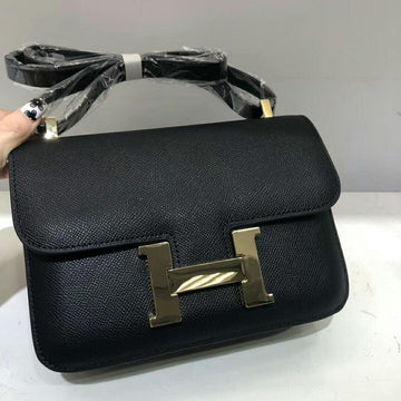 Top Quality Constance 23 Epsom Black For Women, WomenÂs Handbags, Shoulder Bags 9in/23cm