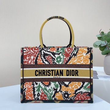 Top Quality MeTop Qualityum Book Tote Yellow Multicolor , For Women, WomenÂs Handbags 14in/36cm CD