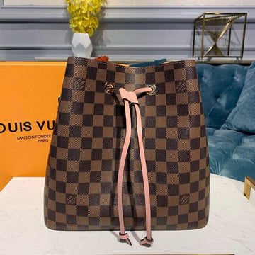 Top Quality Neo Noe BB Bucket Bag 26cm Damier Ebene Canvas Spring/Summer Collection N40198, Venus