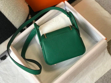 Top Quality Lindy Mini ClemenTop Quality Bag Green For Women, WomenÃ¢ÂÂs Handbags, Shoulder And Crossbody Bags 7.5in/19cm