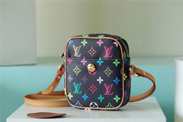 Top Quality Rift Bag Monogram Multicolore Canvas Black For Women, WomenÂs Handbags, Shoulder And crossbody Bags 5.7in/13.5cm Top Quality