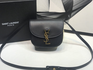 Top Quality Kaia MeTop Qualityum Shoulder Bag Black For Women 8.5in/22cm YSL P00483797