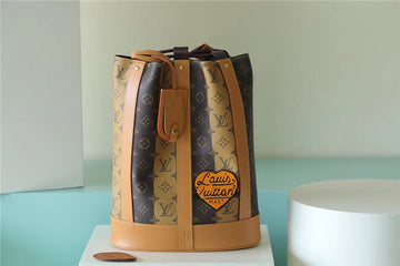 Top Quality Randonee Messenger Monogram Stripes Brown For Men, Bags, Shoulder And Crossbody Bags 10.4in/26cm Top Quality M45968