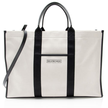 Balenciaga Canvas Neo Hardware Small Tote