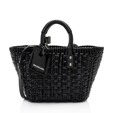 Balenciaga Faux 1:1 Rep Leather Bistro Panier XS Tote (SHF-MVf75b)