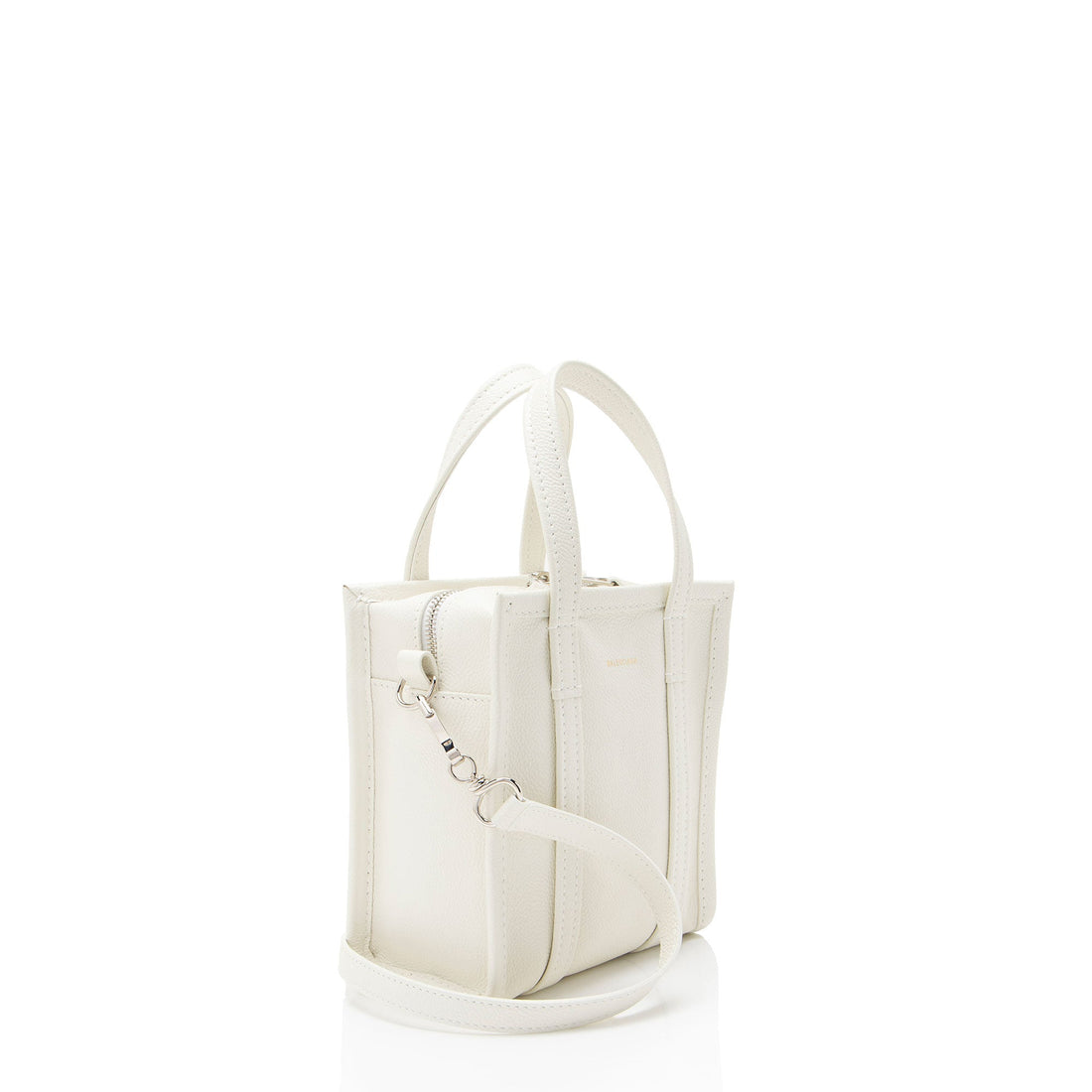 Balenciaga Leather Bazar XXS Shopper Tote