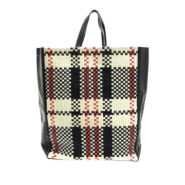 Celine Checkered Vertical Cabas Tote (SHG-4geqjh)