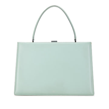 Celine Clasp Leather Tote (SHG-ZiQtQH)